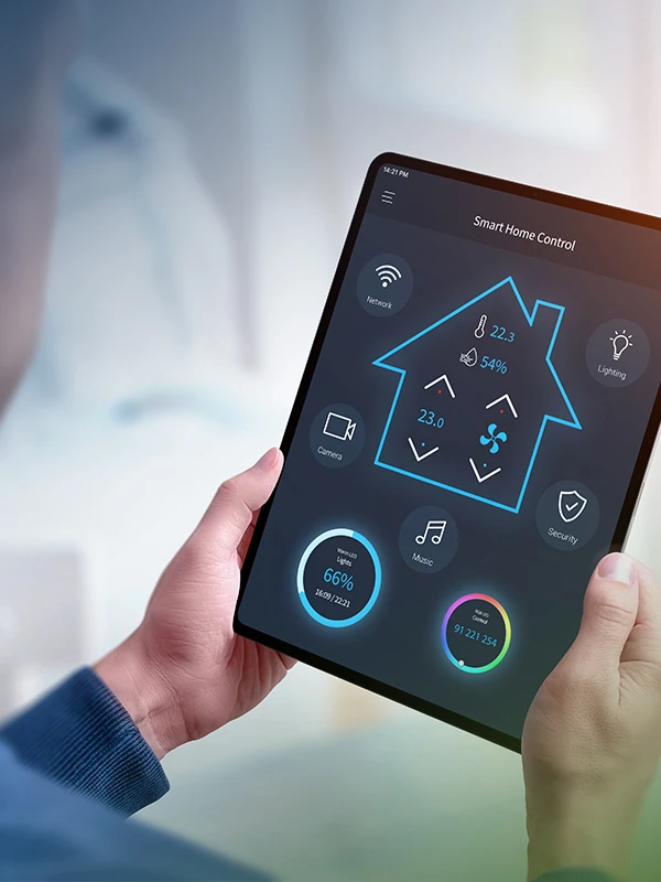 Digitale Smart-Home-Steuerung für moderne Gebäudeautomation und Komfort
